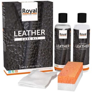 Royal Leather Care Kit - Care & Protect - midi (2x150ml)