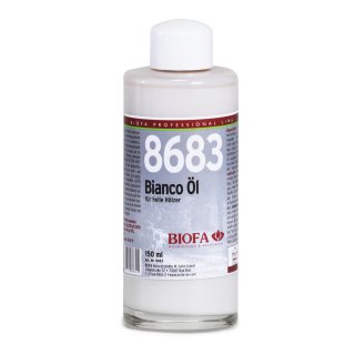 BIOFA Bianco Öl 0,15L für helle Hölzer