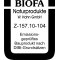 BIOFA Universal Hartöl 2044 seidenmatt 0,375l