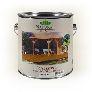 NATURAL Terrassenöl classic 2,5l Farblos