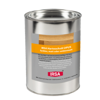 IRSA Hartwachsöl OPUS farblos 1l seidenmatt