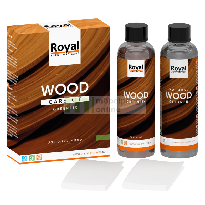 Oranje Furniture Care Greenfix Wood Care Kit, Royal Furniture Care,
