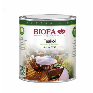 BIOFA Teaköl 3752  für Gartenmöbel