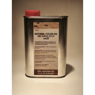Natural-Color-Oil OB 52832-2717 weiß (Proterra bianco), 250 ml