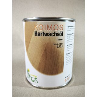 LIVOS Hartwachsöl KOIMOS 1717 0,75l