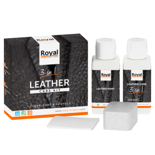 Royal Leather Care Kit 3 in 1